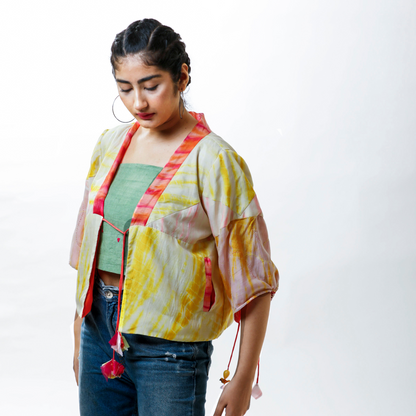 Kimono - 
Tie Dye Mulberry silk