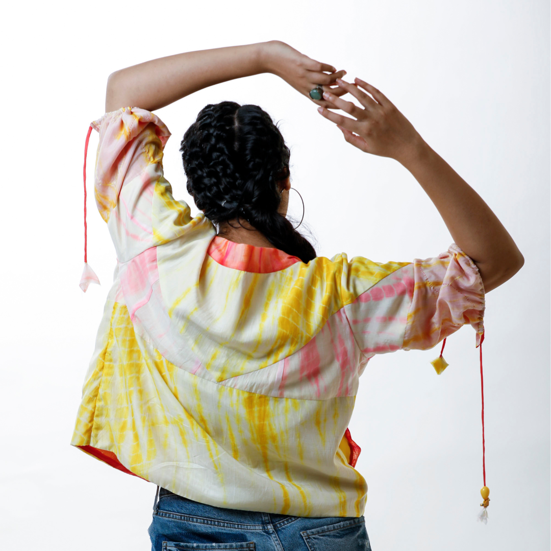 Kimono - 
Tie Dye Mulberry silk